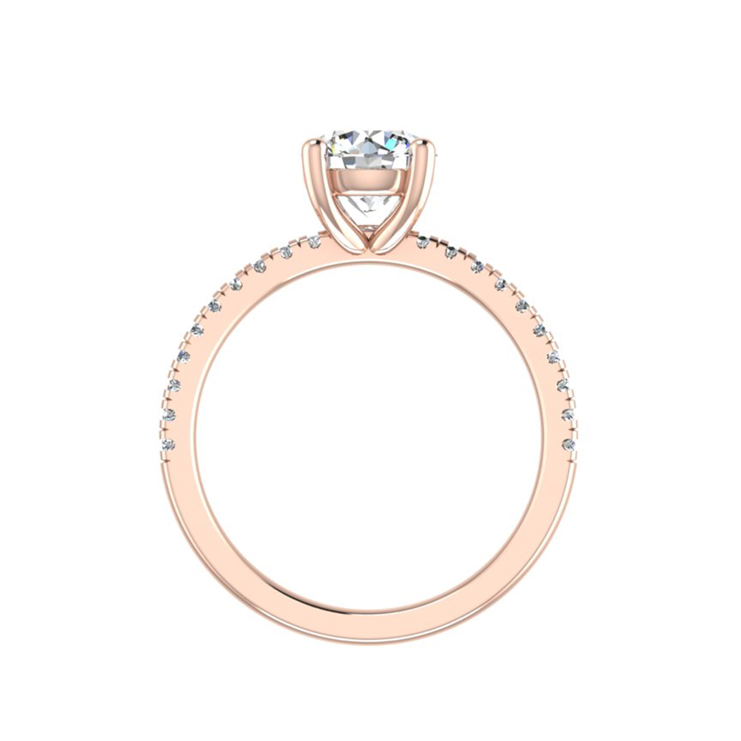 Kennedy Pave Engagement Ring